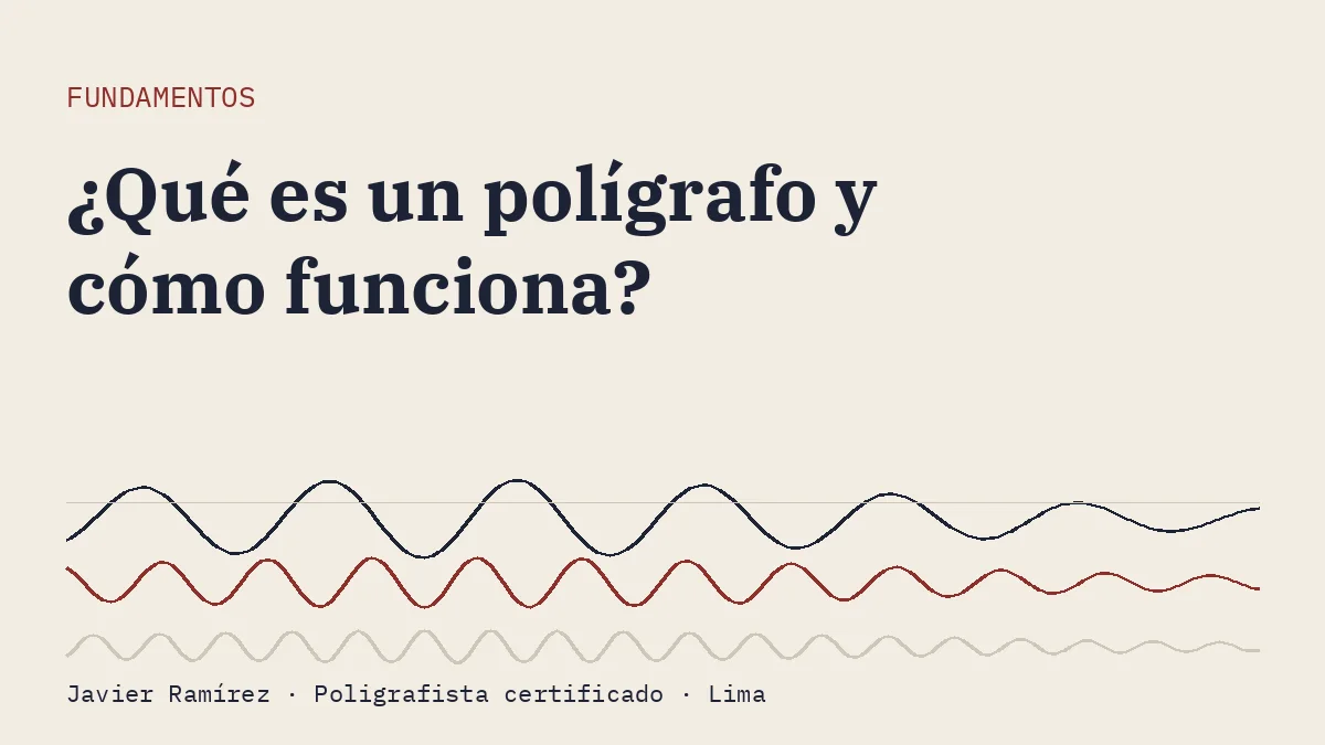 Portada del artículo: ¿Qué es un polígrafo y cómo funciona?